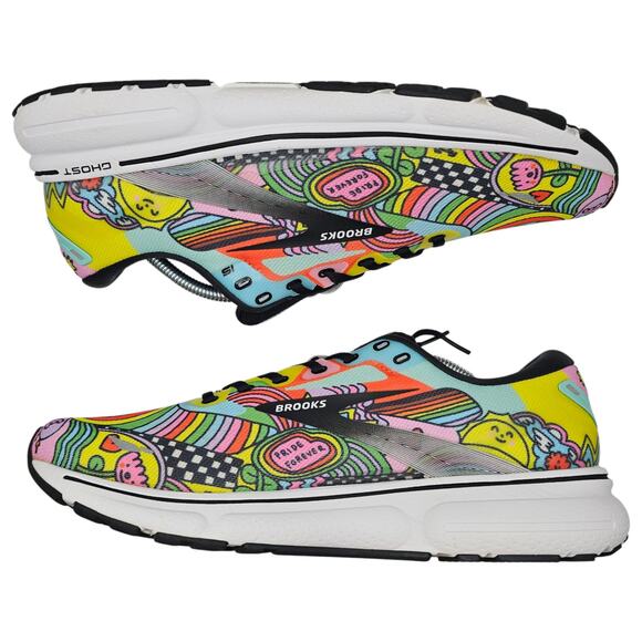 Brooks Ghost 15 Pride Wednesday Holmes X Mens 12 Medium D Running Shoes Multi main image 7